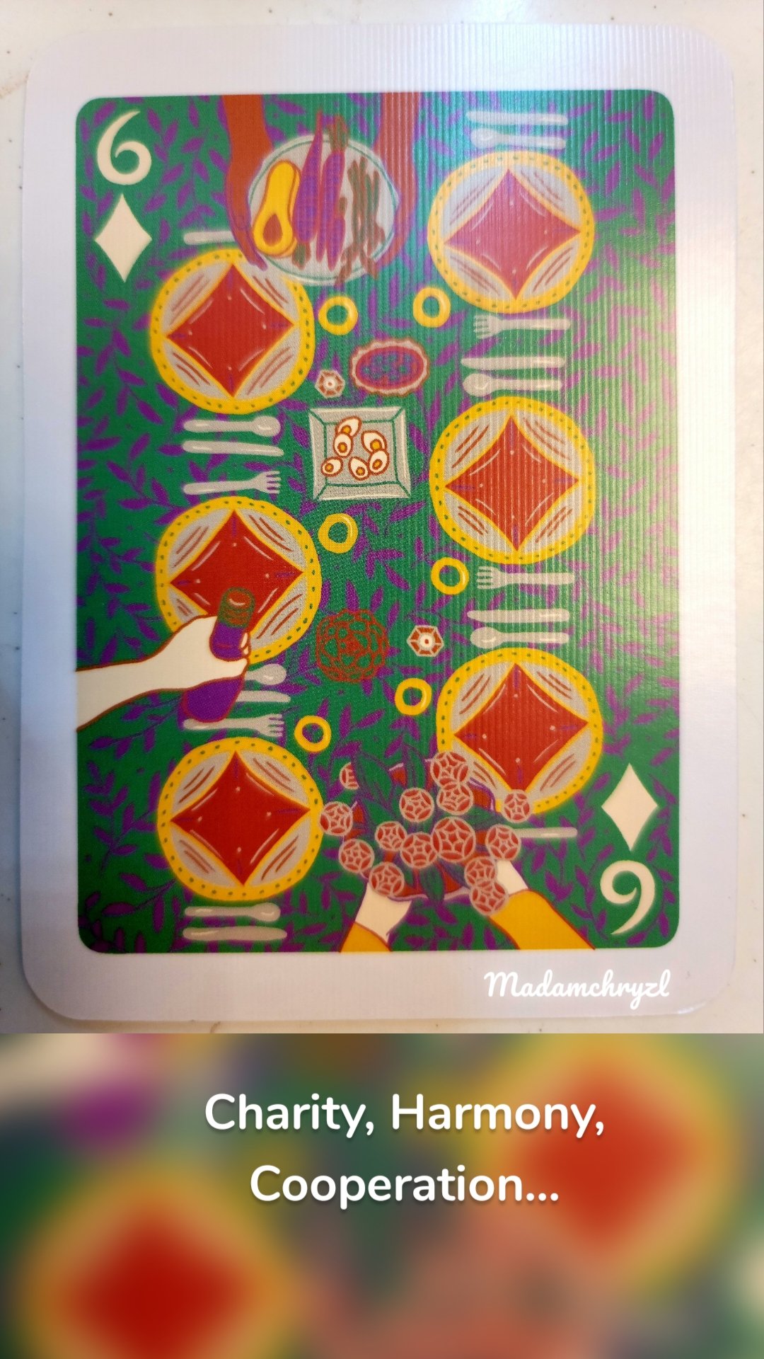 Charity, Harmony, Cooperation... Madamchryzl 