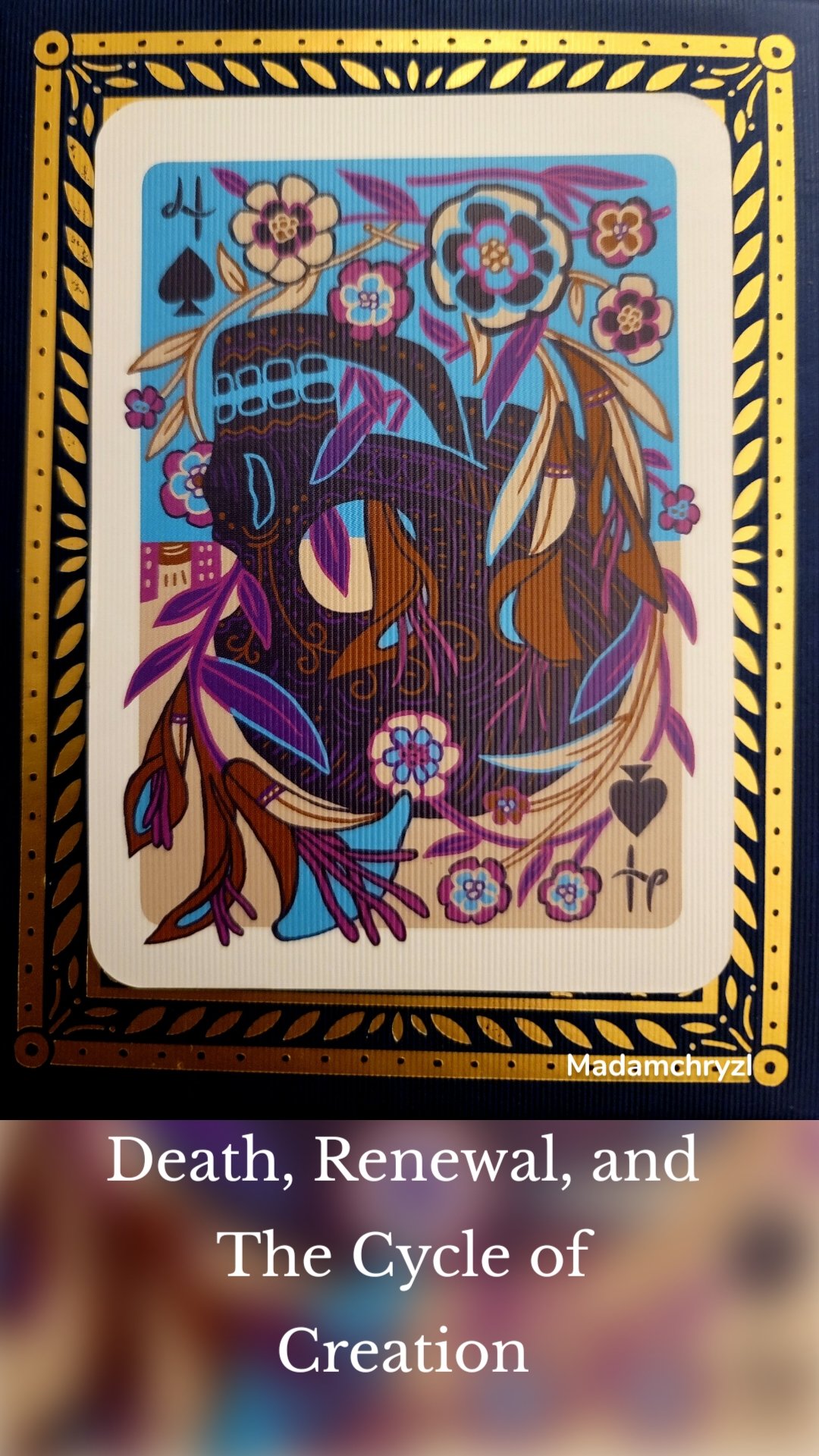 Death, Renewal, and The Cycle of Creation Madamchryzl 