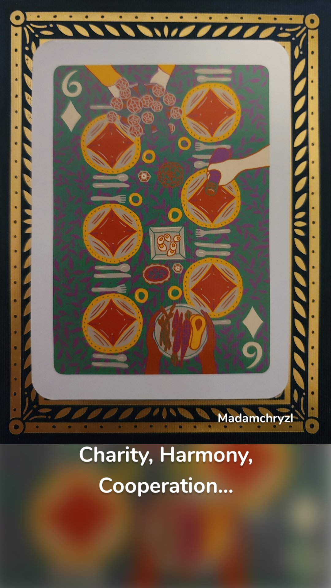 Charity, Harmony, Cooperation... Madamchryzl 