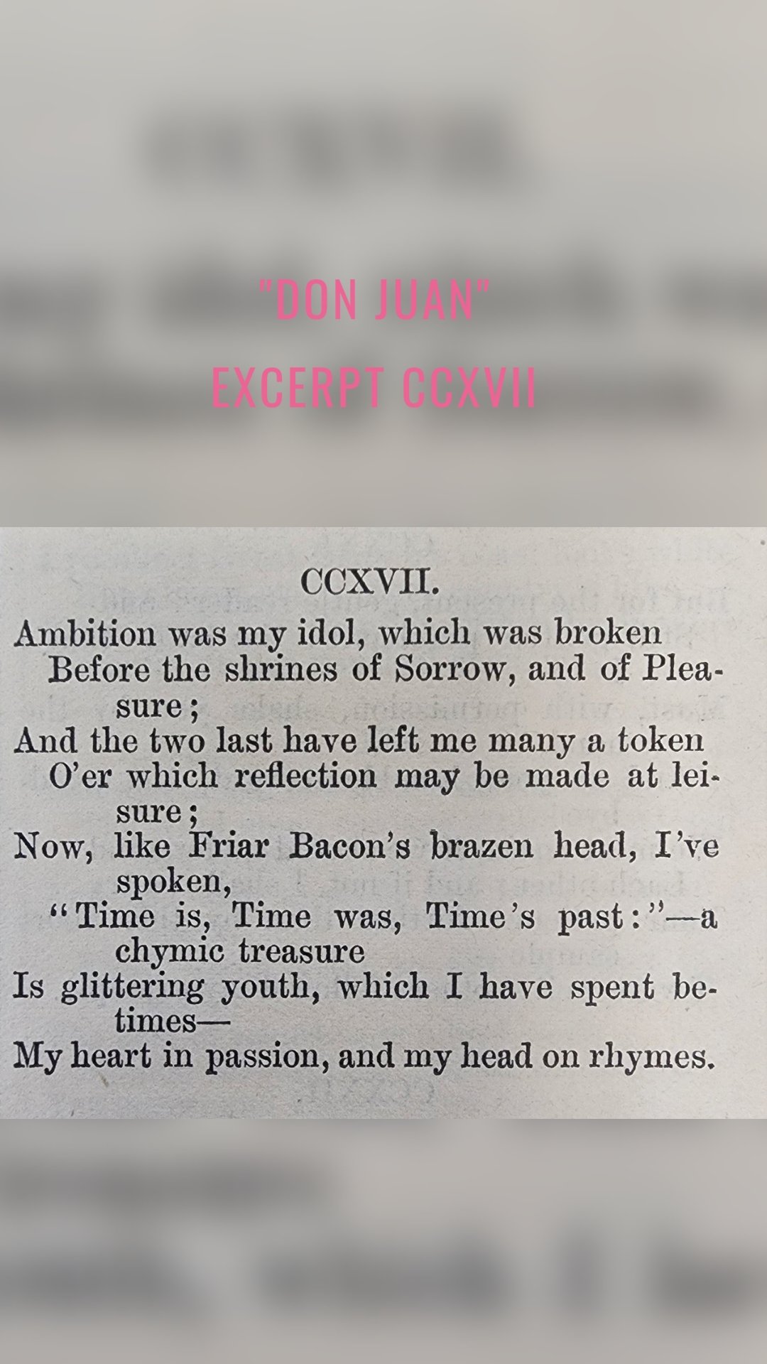 "Don Juan"
Excerpt CCXVII