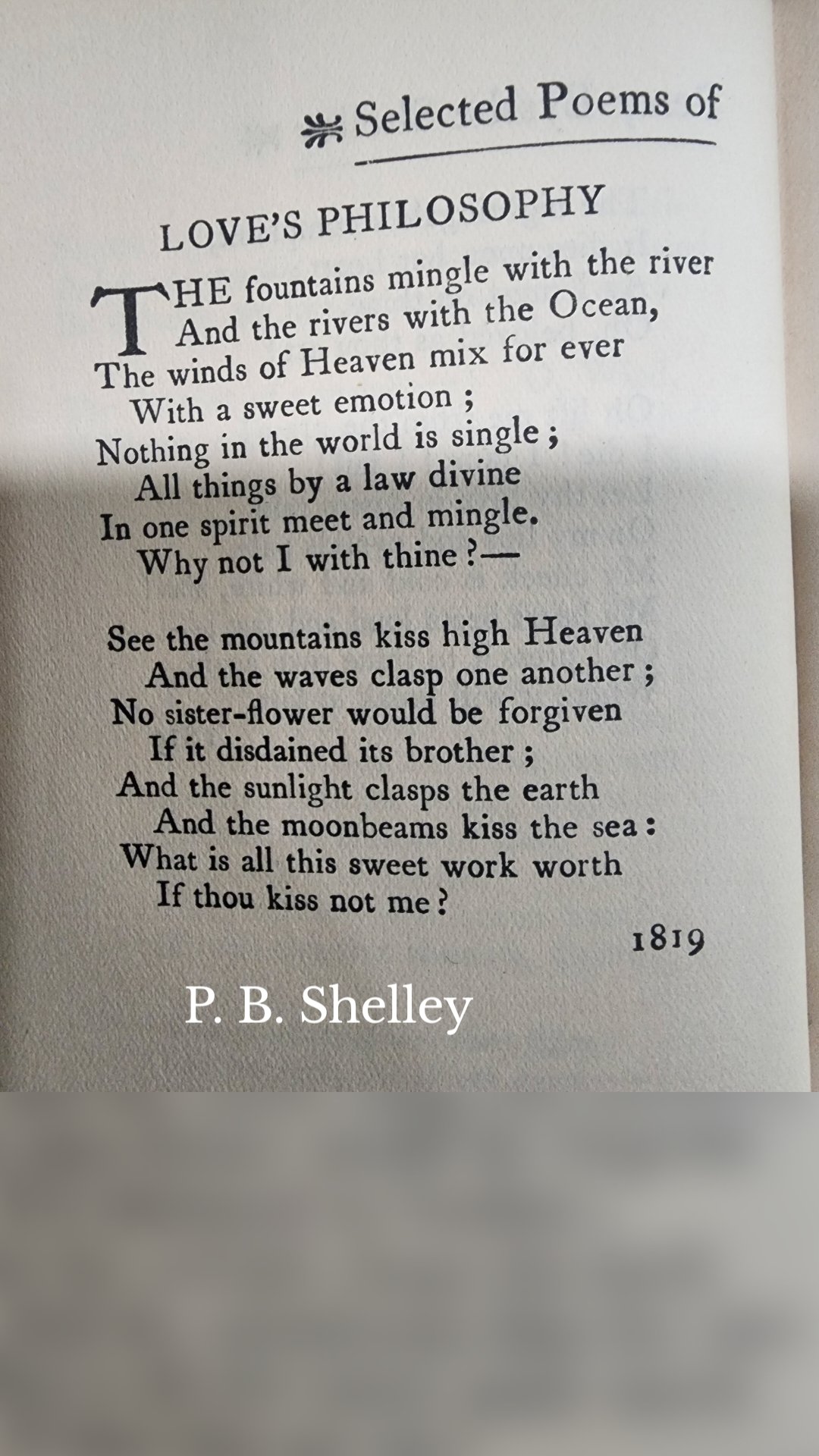 P. B. Shelley